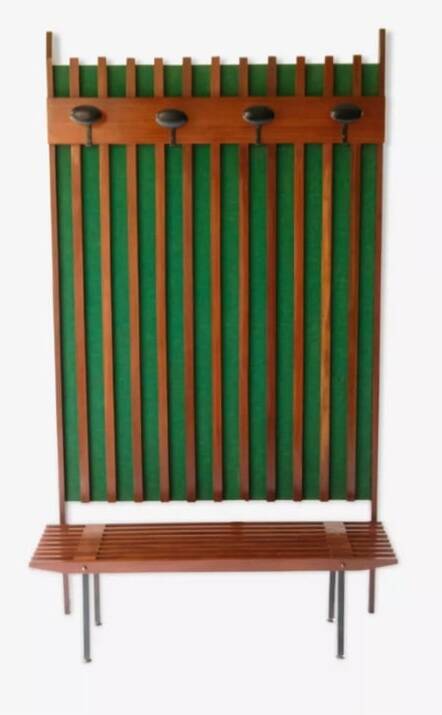 Modernist wall hanger Italian design 1970