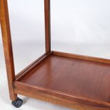 Roll Coffe Table Made In Walnut From 1960s