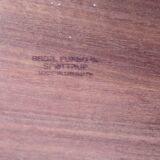 1970s Scandinavian teak serving cart by Brdr Furbo Spøttrup