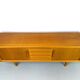 Danish Teak Sideboard with Tambour Doors from CFC Silkeborg, 1970s