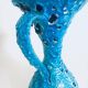 Art Ceramic Fat Lava Decanter Carafe Vase from MCM, Italy 1960s