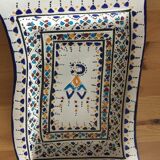 Ceramic dish oriental decoration signed FATH