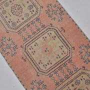 Tapis de couloir vintage turc 2482