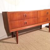 Scandinavian row 1960s teak