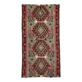 Tapis kilim anatolien vintage fait main turc 161 cm x 309 cm