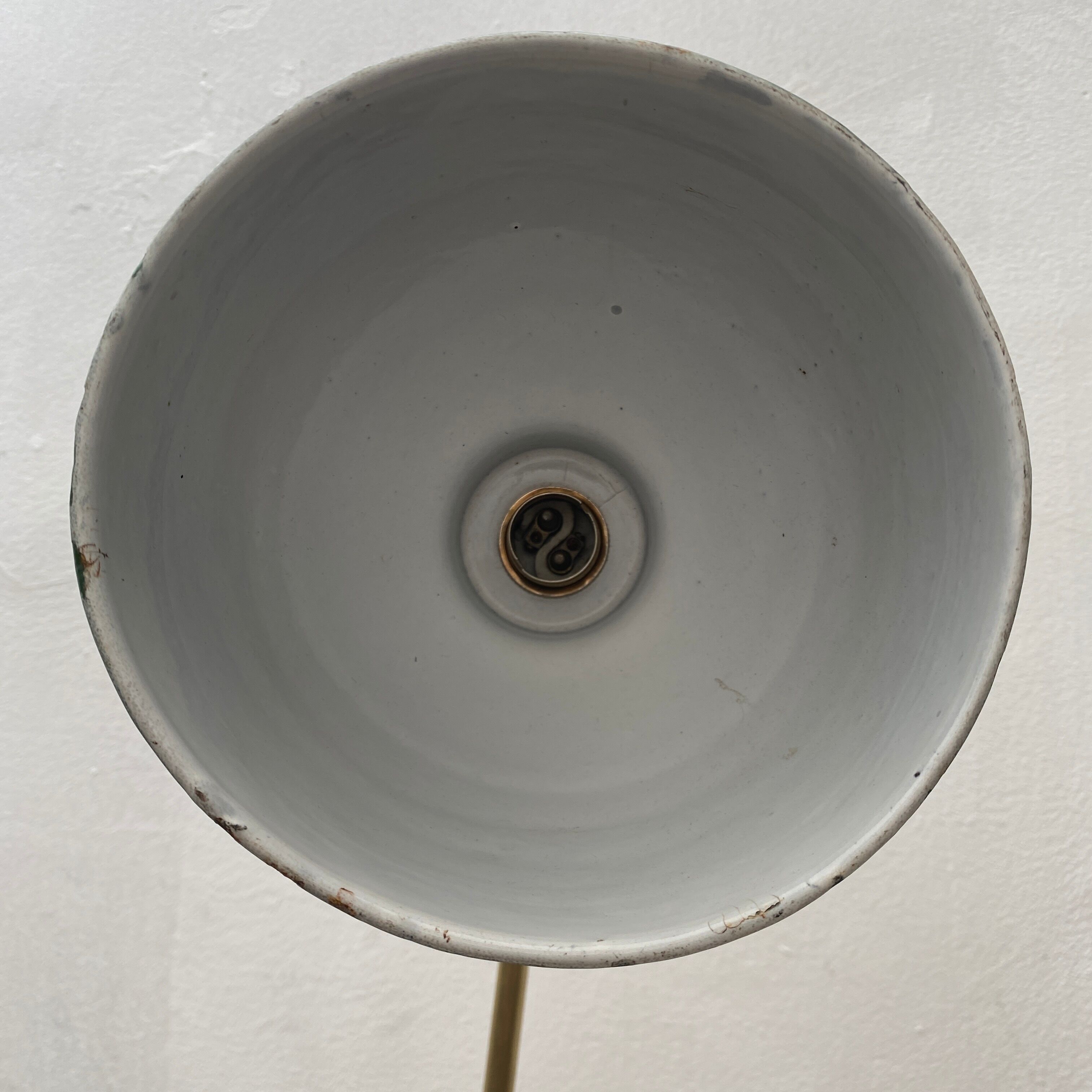 Old lamp wall lamp stem 2 arms vintage