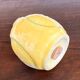 Lemon-shaped ceramic salt and pepper shakers