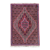 Tapis persan Senneh noué main 109 x 70 cm