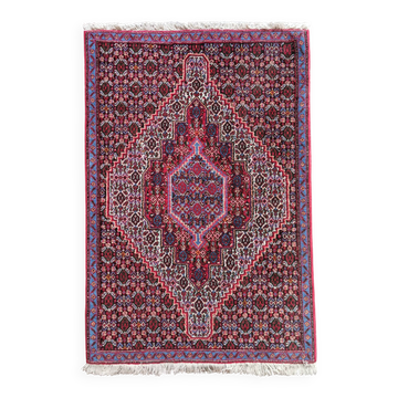 Hand-knotted Senneh Persian rug 109 x 70 cm