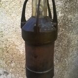 Lampe de mineur ancienne