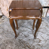 Coffee nesting table style Louis XV