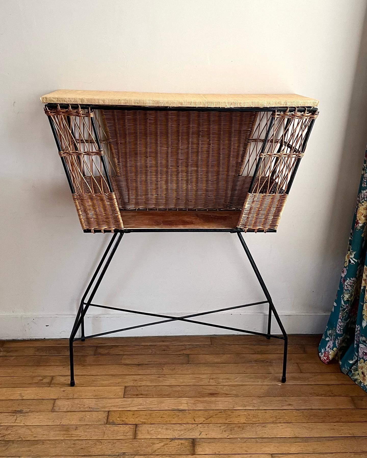 Rattan bar from the 50s/60s