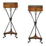 Pair of Empire style nightstands