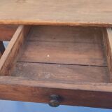 Farmhouse coffee table, wooden side table
