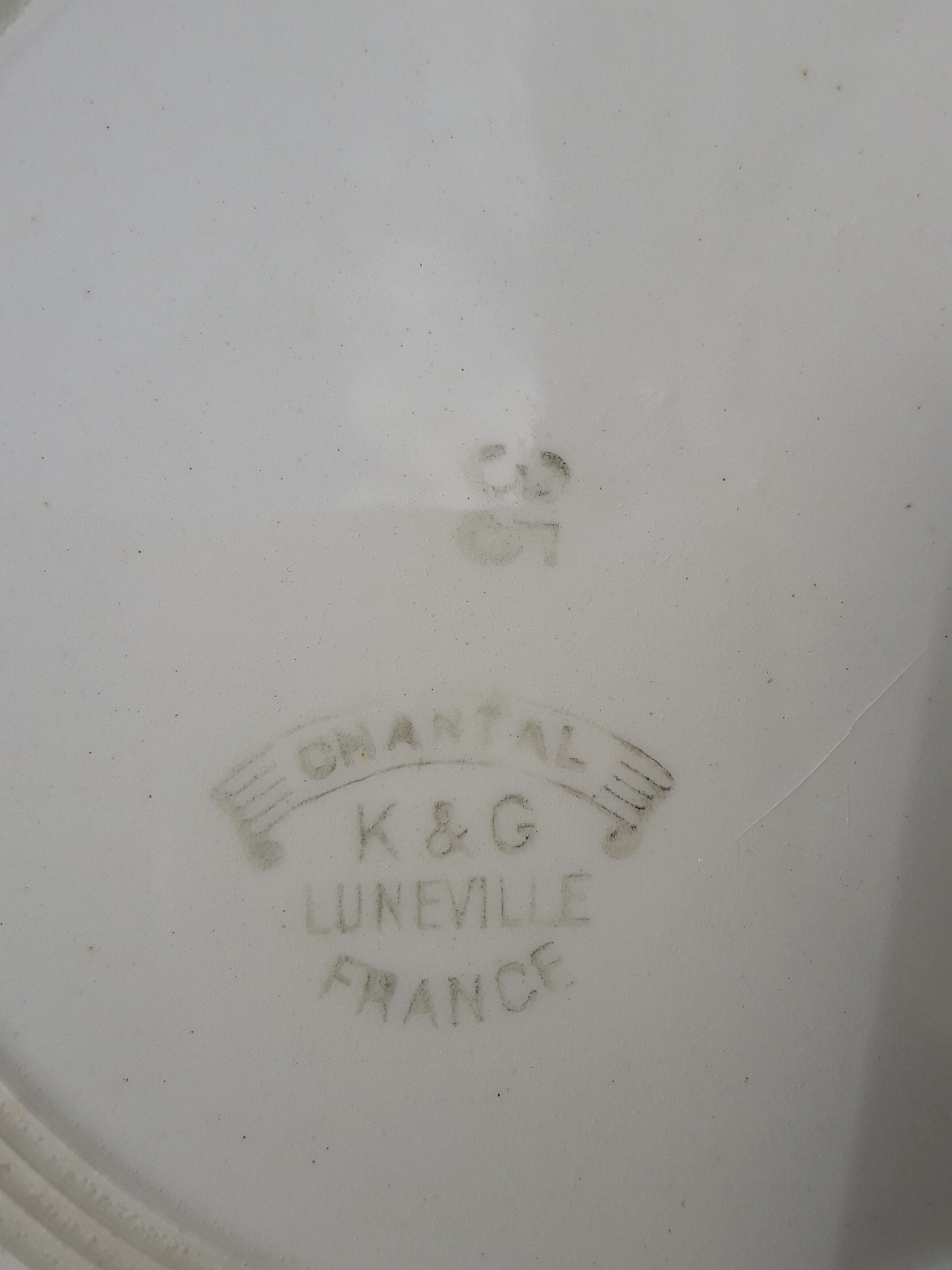 Lunéville KG model Chantal diam 22.5