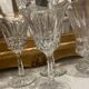 4 Villeroy & Boch crystal stemmed glasses