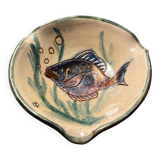 Ceramic bowl signed Diaz Costa – fish design – Spain