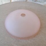 Antique glass lampshade