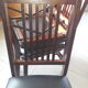 Series of three chairs folding vintage