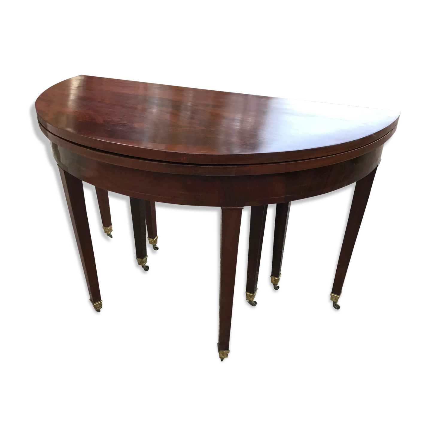 Half moon table, Louis XVI style