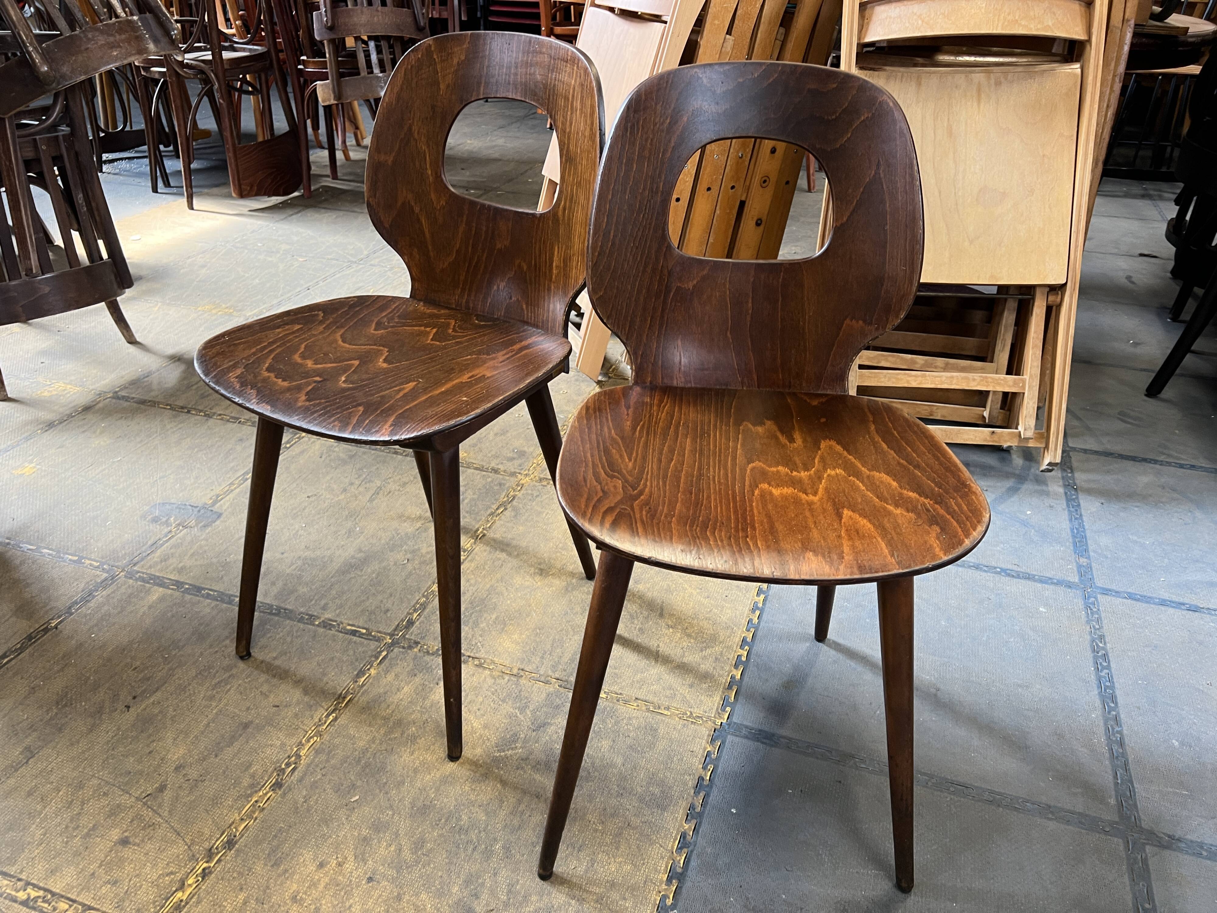 Pair of Baumann chairs