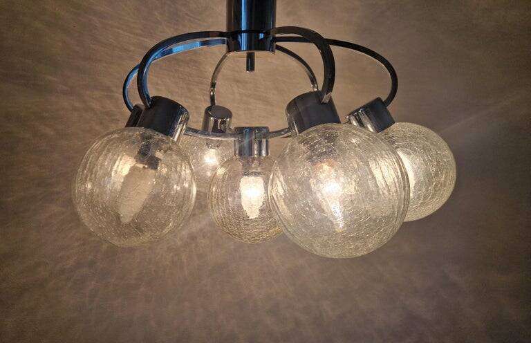 Rare Midcentury FlushMount or Chandelier Galaxy, Germany, 1970s