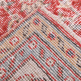 6x10 red classic floral vintage rug 314x197cm