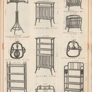 Porte-revues en bois cintré no.33 par Thonet