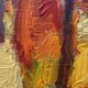 A.Eres Vintage Original Oil on canvas Painting, Expessionist, Signed 1976