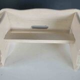 Vintage repainted farmhouse stool or footrest