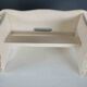 Vintage repainted farmhouse stool or footrest