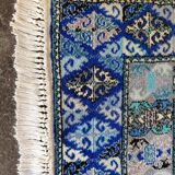 Large handmade Moroccan wool rug 290 cm