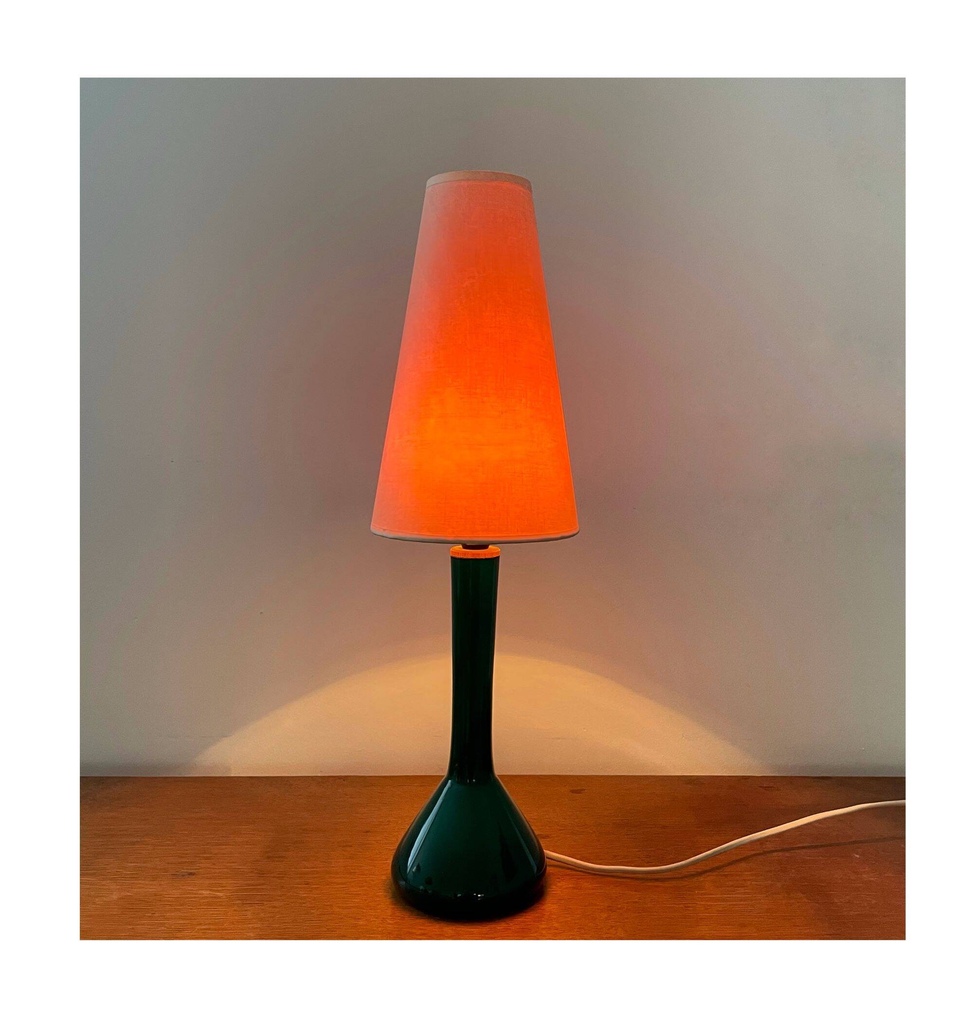 Table lamp Kastrup Holmegaard, Denmark, 1960s