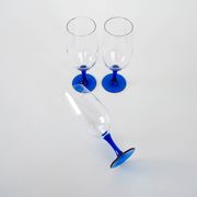 Set of three glasses, Danish design, 1970s, manufactured in Denmark