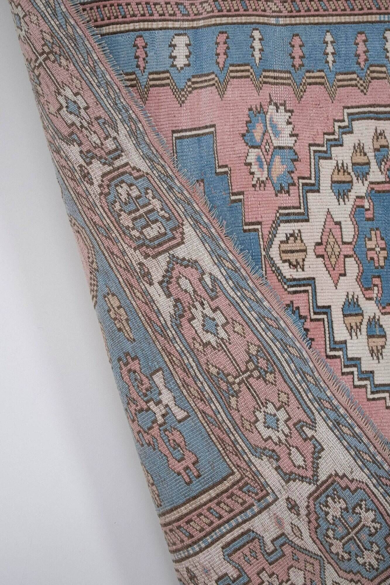 Tapis turc vintage fait main 180x200 cm