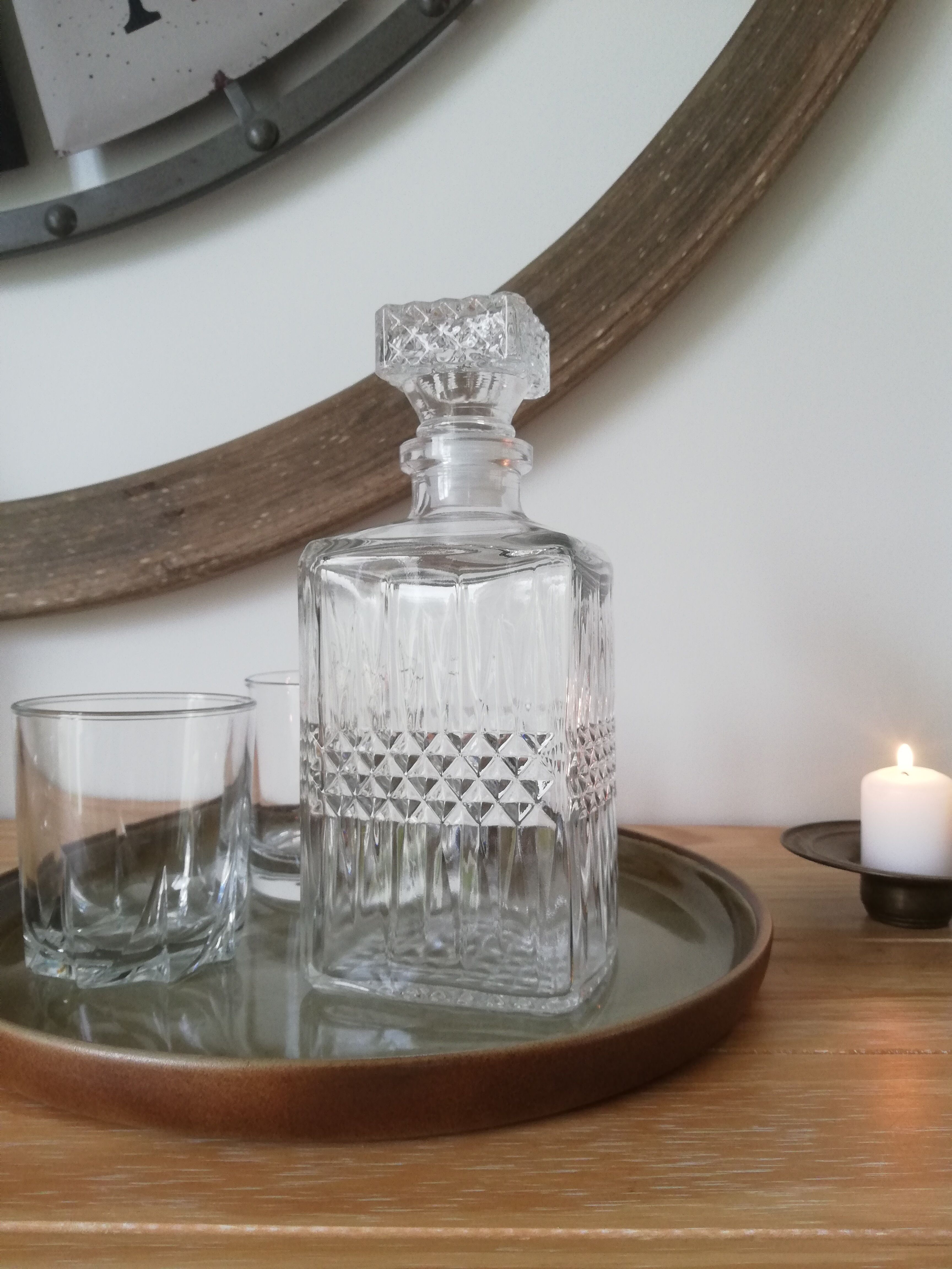 Vintage whisky decanter