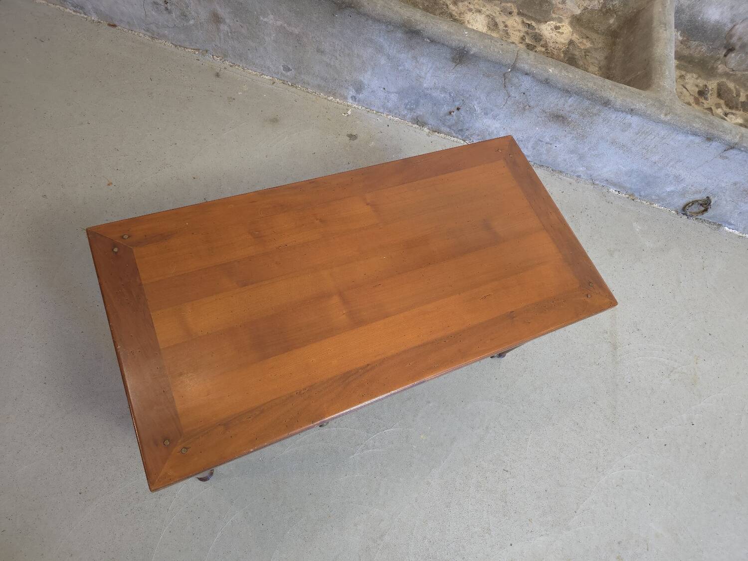 Cherry wood coffee table