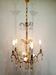 5-light crystal chandelier