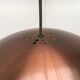 Mid-century copper dome pendant