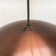 Mid-century copper dome pendant