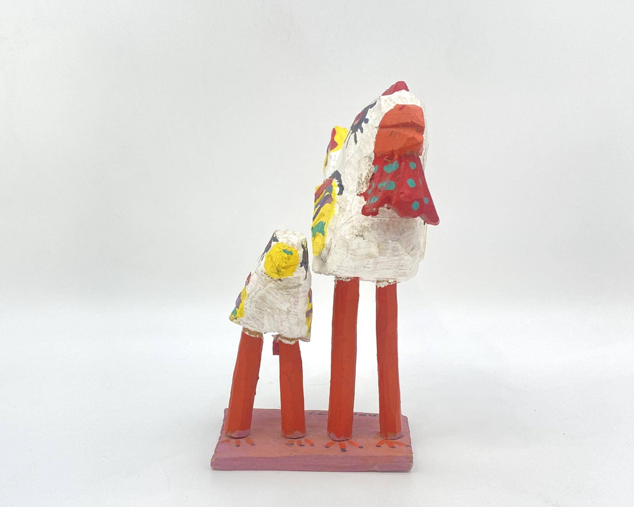 Sculpture Birds by Karel Appel