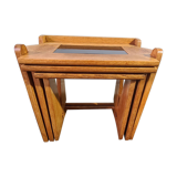 Guillerme & chambron nest of table 1950