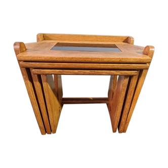 Table gigogne guillerme & chambron 1950