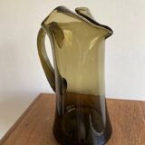 Service verre soufflé vintage 70