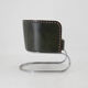 Bauhaus Tubular Armchair in Green Leather,  1930s, Restored
