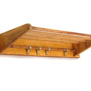Bruynzeel fifties design Piet Zwart vintage wooden coat rack