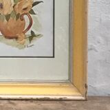 Table bouquets of yellow roses