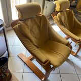 Paire de fauteuils Nelo Mobele, Åke Fribytter