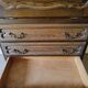Vintage solid wood bar cabinet