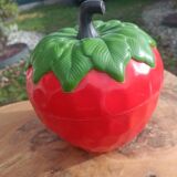 Vintage strawberry ice bucket